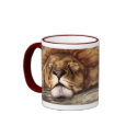 Sleeping Lion mugs by Felidae52 Sleeping Lion mugs