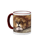 Sleeping Lion mugs
