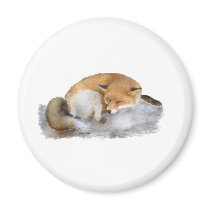 SLEEPING! FRIDGE MAGNET