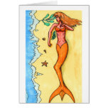 Sleeping Mermaid cards