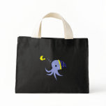 Sleeping Octopus Tote Bags