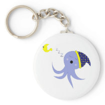 Sleeping Octopus Key Chains