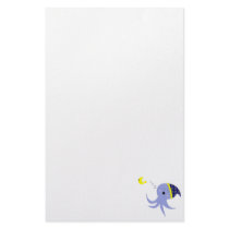 Sleeping Octopus Stationery Paper