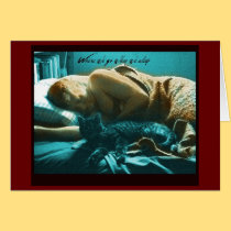 sleeping pair cards