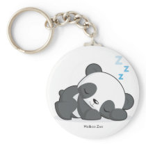 Sleeping Panda Keychain
