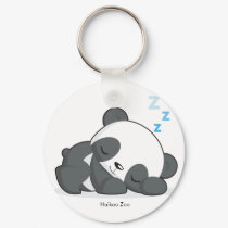 Sleeping Panda Keychain by HaikooZoo Sleeping Panda Keychain