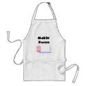 Sleeping Pigs Blue Blanket Makin' Bacon aprons