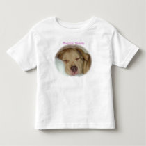 Sleeping Pitbull on Toddler T-shirt by dln1974 Sleeping Pitbull on Toddler T-shirt