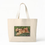 Sleeping Puppy Canvas Bag