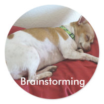 Sleeping Puppy stickers by MalibuJoy Sleeping Puppy stickers