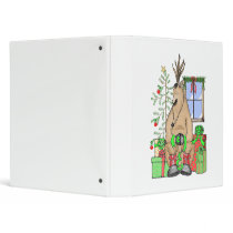 Sleeping Reindeer binders