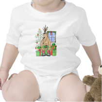 Sleeping Reindeer t-shirts