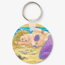 Sleeping Siren keychains by MartinArtStudio Sleeping Siren keychains