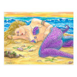 Sleeping Siren Postcard