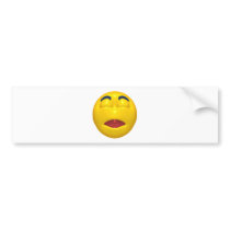 Sleeping Smiley bumper stickers by SmileyFaceStore Sleeping Smiley bumper stickers
