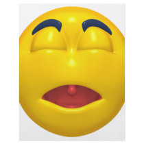 Sleeping Smiley flyers by SmileyFaceStore Sleeping Smiley flyers