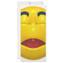 Sleeping Smiley rack cards by SmileyFaceStore Sleeping Smiley rack cards