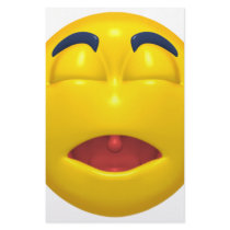 Sleeping Smiley stationery by SmileyFaceStore Sleeping Smiley stationery