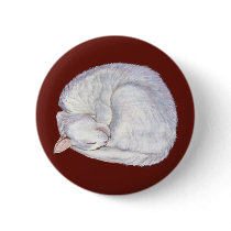 Sleeping Treasure White Cat