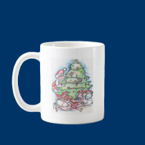 Sleeping under the Christmas Tree mugs