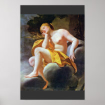 Sleeping Venus On Clouds By Vouet Simon Posters