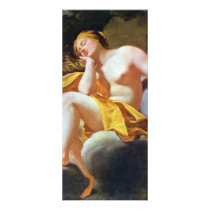 Sleeping Venus On Clouds By Vouet Simon Personalized Rack Card