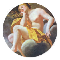 Sleeping Venus On Clouds By Vouet Simon Stickers