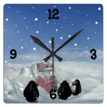 Sleeping with the Penguins Clocks