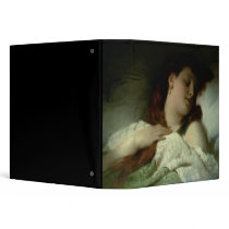 Sleeping Woman Vinyl Binder