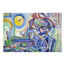 Sleepless Man With Ruler posters by sharonhodgson Sleepless Man With Ruler posters