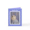 Sleepover Birthday Invitations -- Cute Dog cards