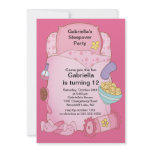 Sleepover Birthday Party Personalized Invite