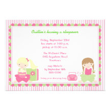 Sleepover Party Invitation