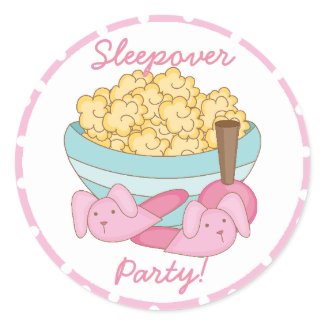 Sleepover Party Sticker sticker
