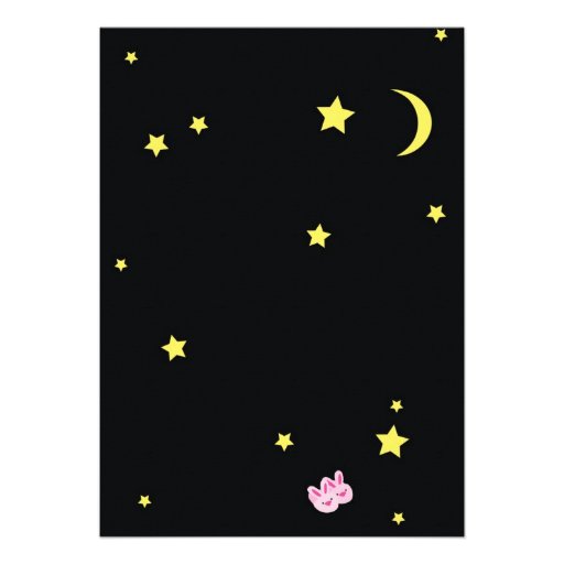 Sleepover! Slumber Party Themed Invitations
