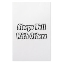 Sleeps Well With Others stationery by Funny_MoFo_Shirts Sleeps Well With Others stationery