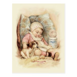 Sleepy Baby Postcard