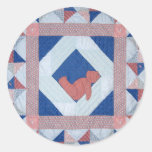 Sleepy Bear Quilt Stickers!