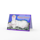 Sleepy Bunny Easter Card
