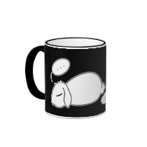 Sleepy Bunny Stewie Logo Mug