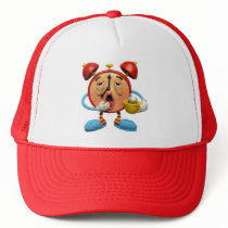 Sleepy Clock Mesh Hat