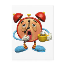 Sleepy Clock postcards