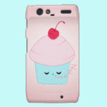 Sleepy Cupcake and Cherry Kawaii Droid Case casemate cases