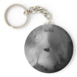 Sleepy Dog Key Chain