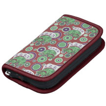 Sleepy Green Puppy Pattern Organizer