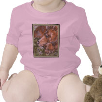 Sleepy Grizzly Bear t-shirts