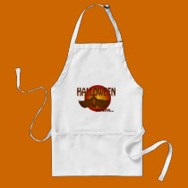 Sleepy Halloween Bat aprons