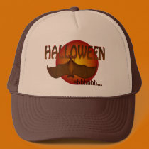 Sleepy Halloween Bat hats