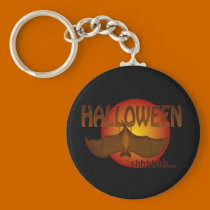 Sleepy Halloween Bat keychains