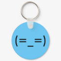 Sleepy (Japanese Smiley) keychains by marquita575 Sleepy (Japanese Smiley) keychains
